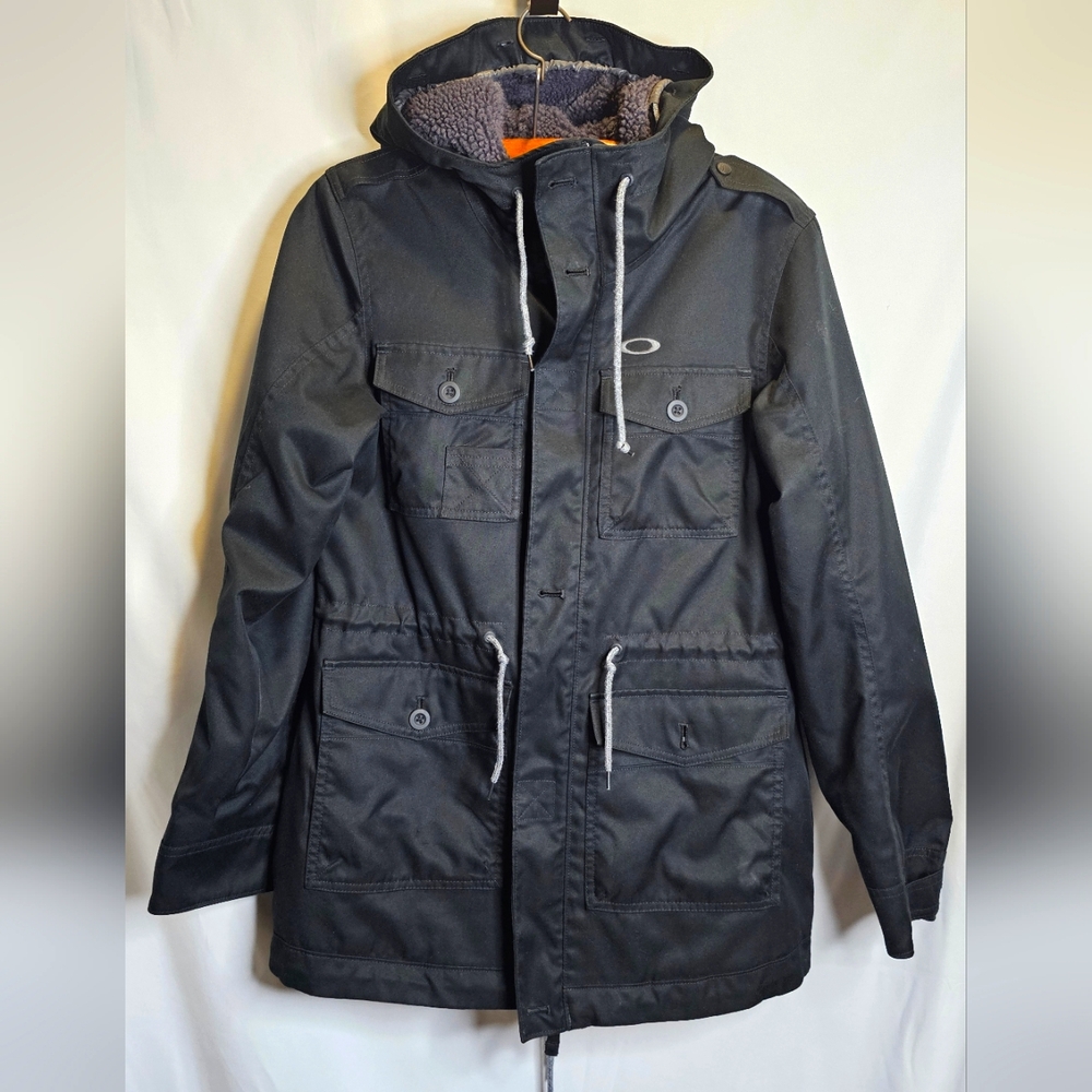 Oakley Tamarack Womens Size S Sherpa Fleece Lined Hooded Parka Jacket